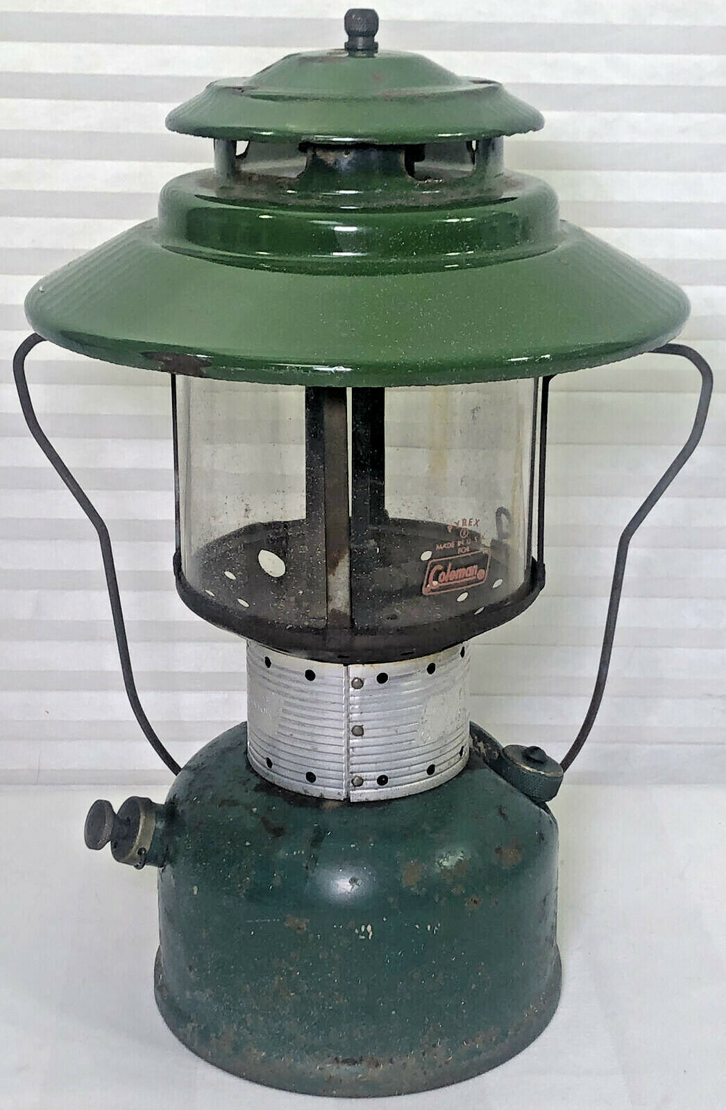 Vintage Coleman Big Hat Double Mantle Lantern Model 228F, Dated 8-1967 ...