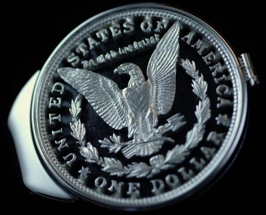 dollar coin money clip