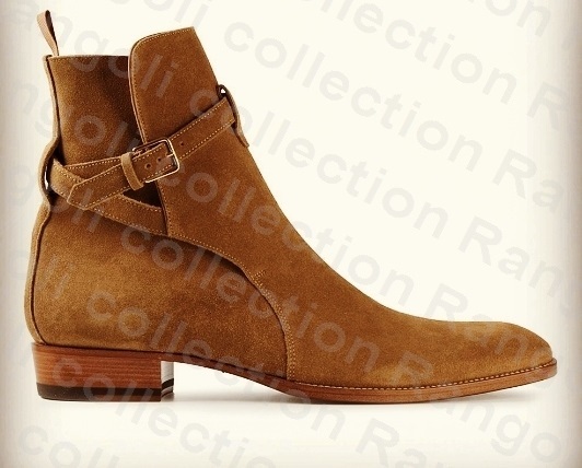 tan ankle boots men