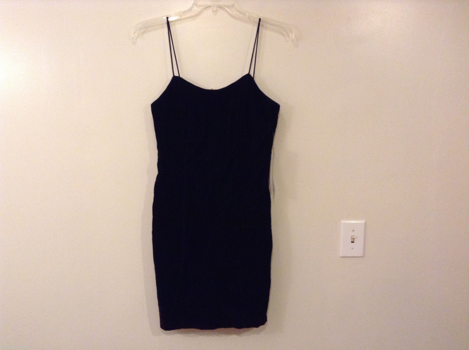 JCPenney Juniors' Women's Size 11 Velvet Little Black Dress LBD