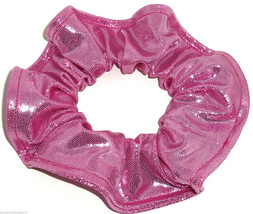 Bubblegum Pink Metallic Spandex Hair Scrunchie Scrunchies by Sherry Danc... - $8.99