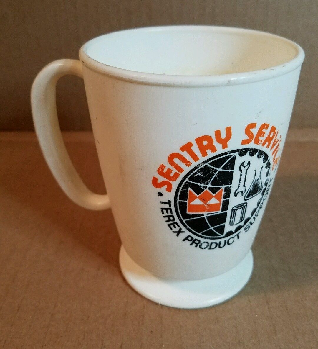 Sentry Service Terex Product Plastic mug cup Whirley Industries Mugs