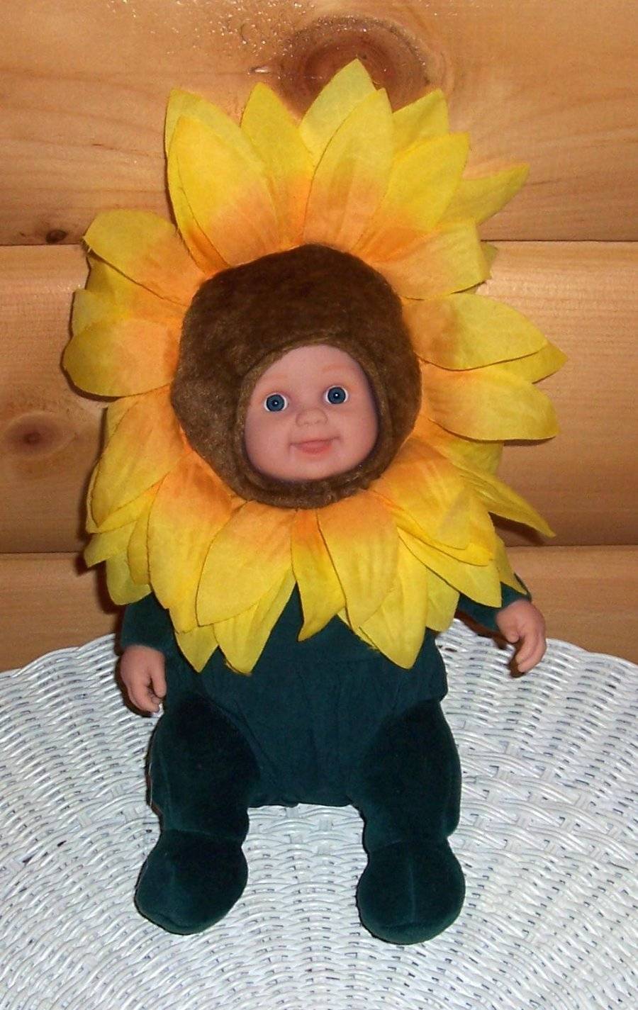 anne geddes sunflower doll