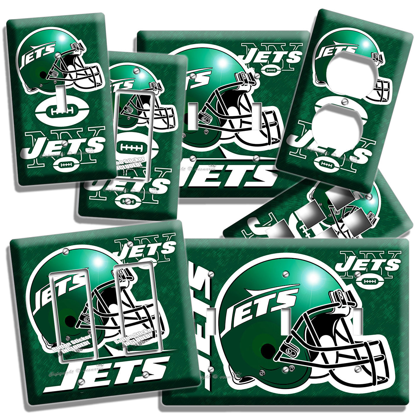 Ny New York Jets Football Team Light Switch and 50 similar items