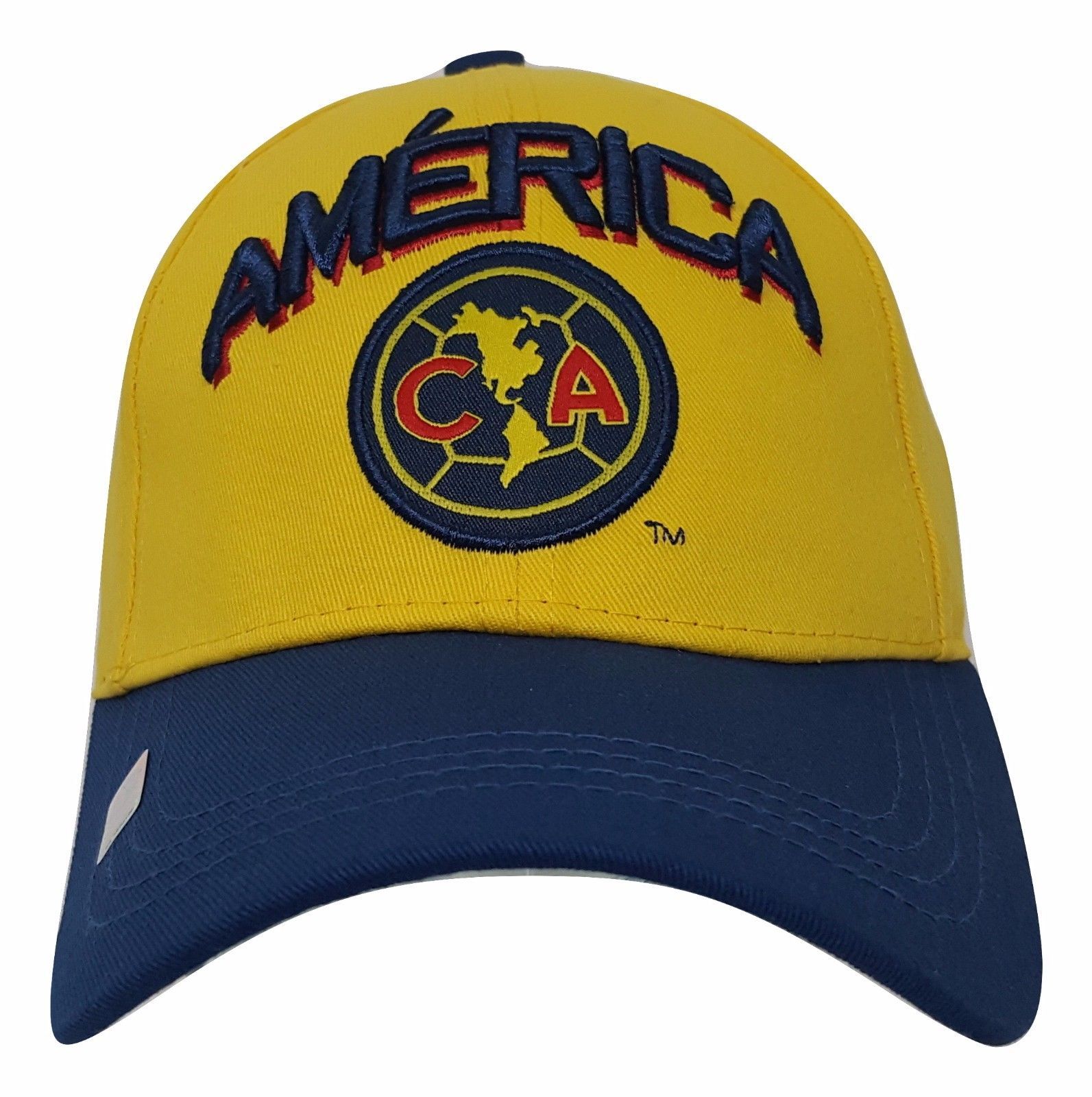 Club America Unisex Hat Cap New WTags by Rhinox Flat Brim Official 