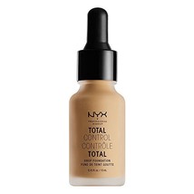 Nyx Professional Makeup Total Control Drop Foundation - True Beige, Medium With - $8.88