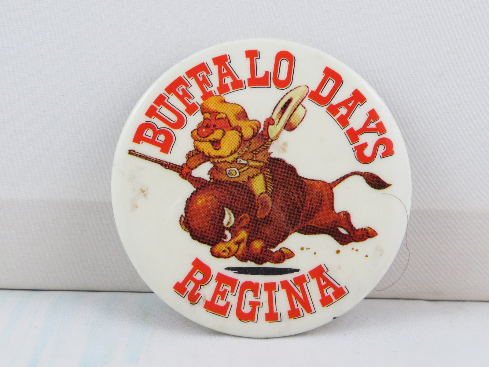 Vintage Fair Pin - Buffalo Days Regina Saskatchewan - Celluloid Pin ...