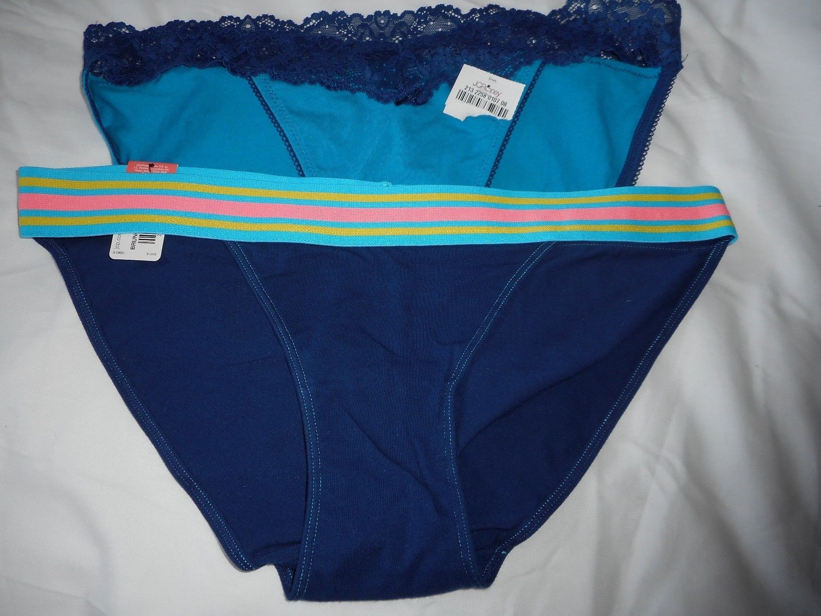 Women's Flirtitude Bikini Panties Set of 2 Large Hashtag This & Brunch