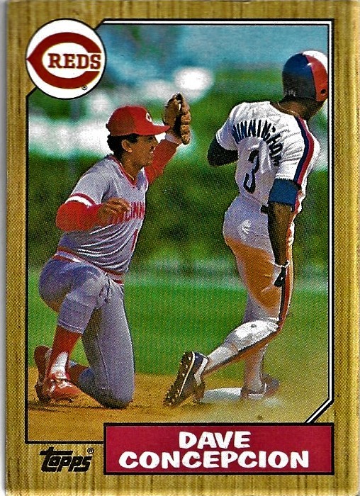 1982 Topps Baseball Card #340 Dave Concepcion