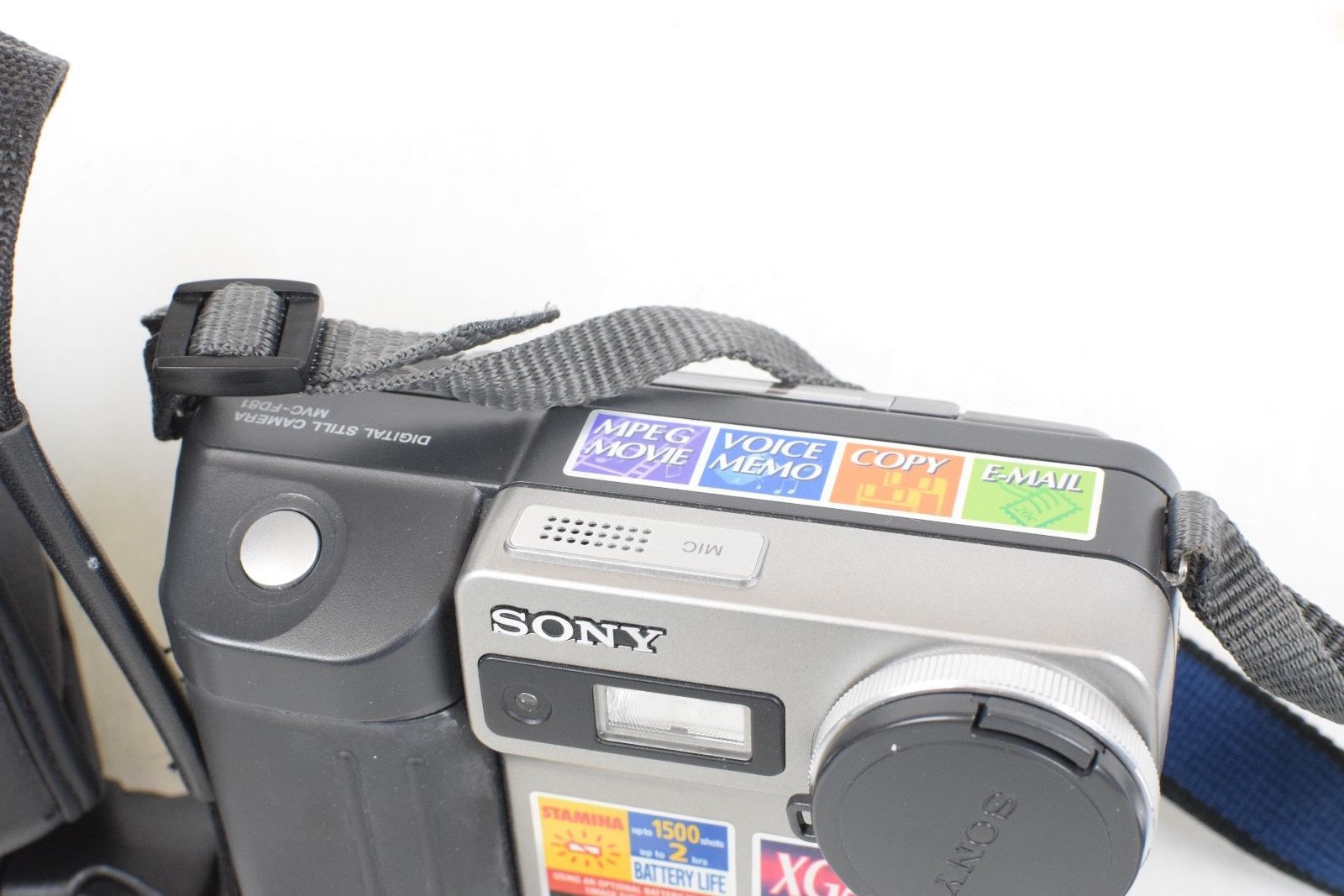 Sony Digital Mavica MVCFD81 Digital Still Camera (1998) Disc Cameras