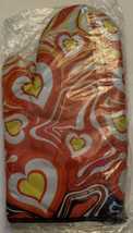 VALENTINE&#39;S DAY Red Heart Swirls Oven Mit Padded Set of 2 NEW - $19.99
