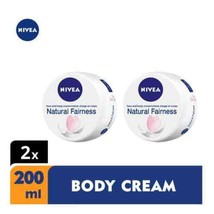 4 pieces Nivea Natural Fairness Face & Body Cream, 200 ml - $51.90