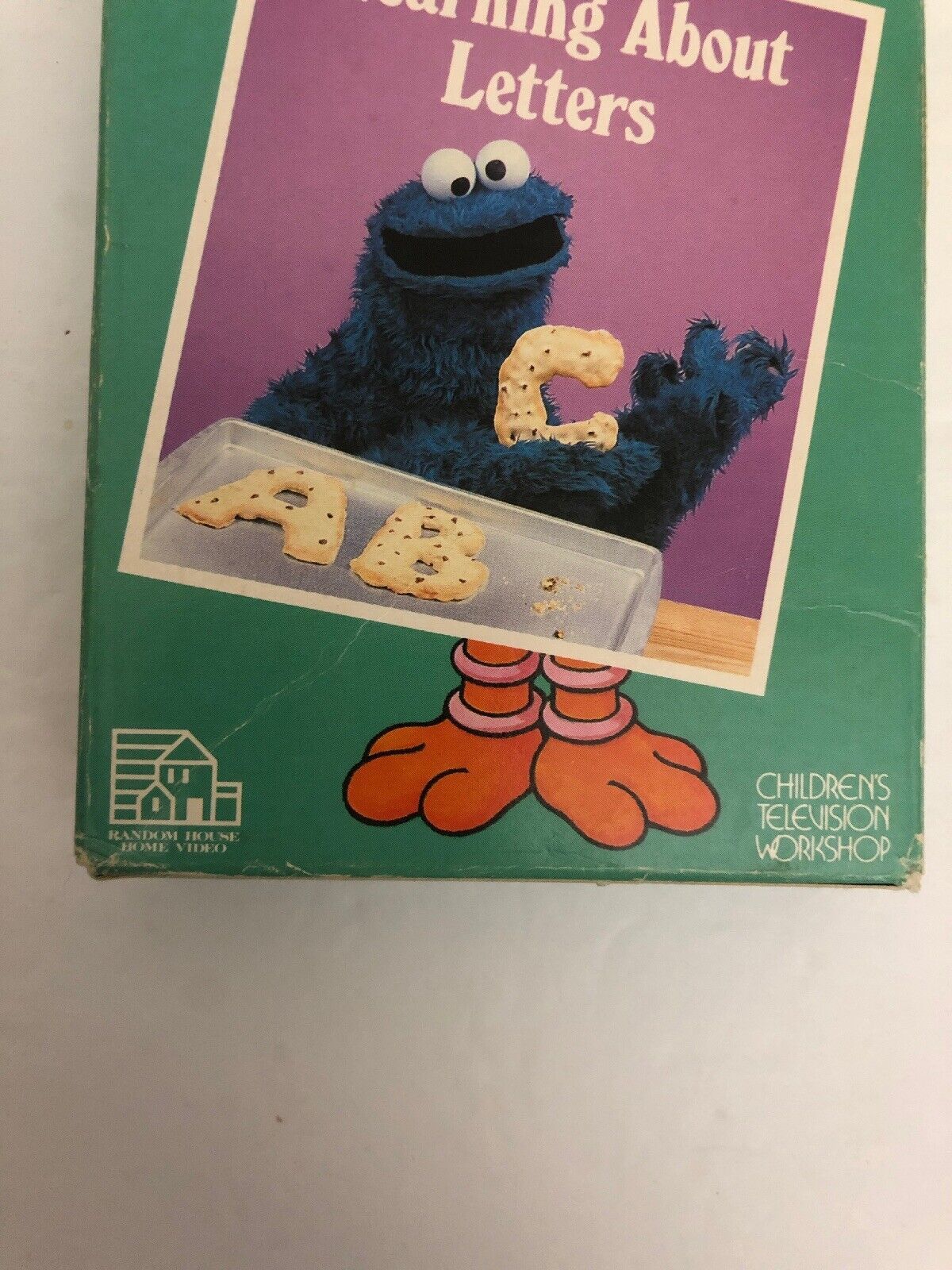 Sesame Street LEARNING ABOUT LETTERS VHS 1986-TESTED-RARE VINTAGE-SHIPS ...