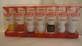Omega Shaving Brush # 90075 Syntex 100% Synthetic MultiColor - $10.00