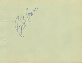 Bob Bass Danny Godby + 1 Signed Vintage Album Page image 2