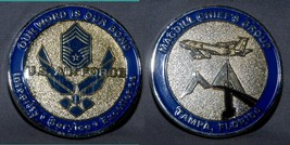 Air Force Macdill A.F.B. Chiefs Group Challenge Coin "Our Word Is Our Bond!" - $11.87