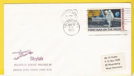 Skylab Jsc Stamp Club Double Cancel May 14-15 1973 Houston & Usps - $1.98