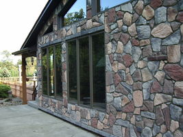 #OAF-03 Fieldstone Concrete Molds (12) Makes 100s of Garden Patio or Wall Stones image 3