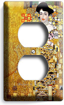 Gustav Klimt Adele Bloch Gold Painting Duplex Outlet Wall Plate Art Cover Decor - $10.22