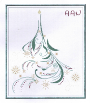 Alessandra Adelaide 2013 Cross Stitch Pattern Christmas Tree CT70 ANN - $16.57