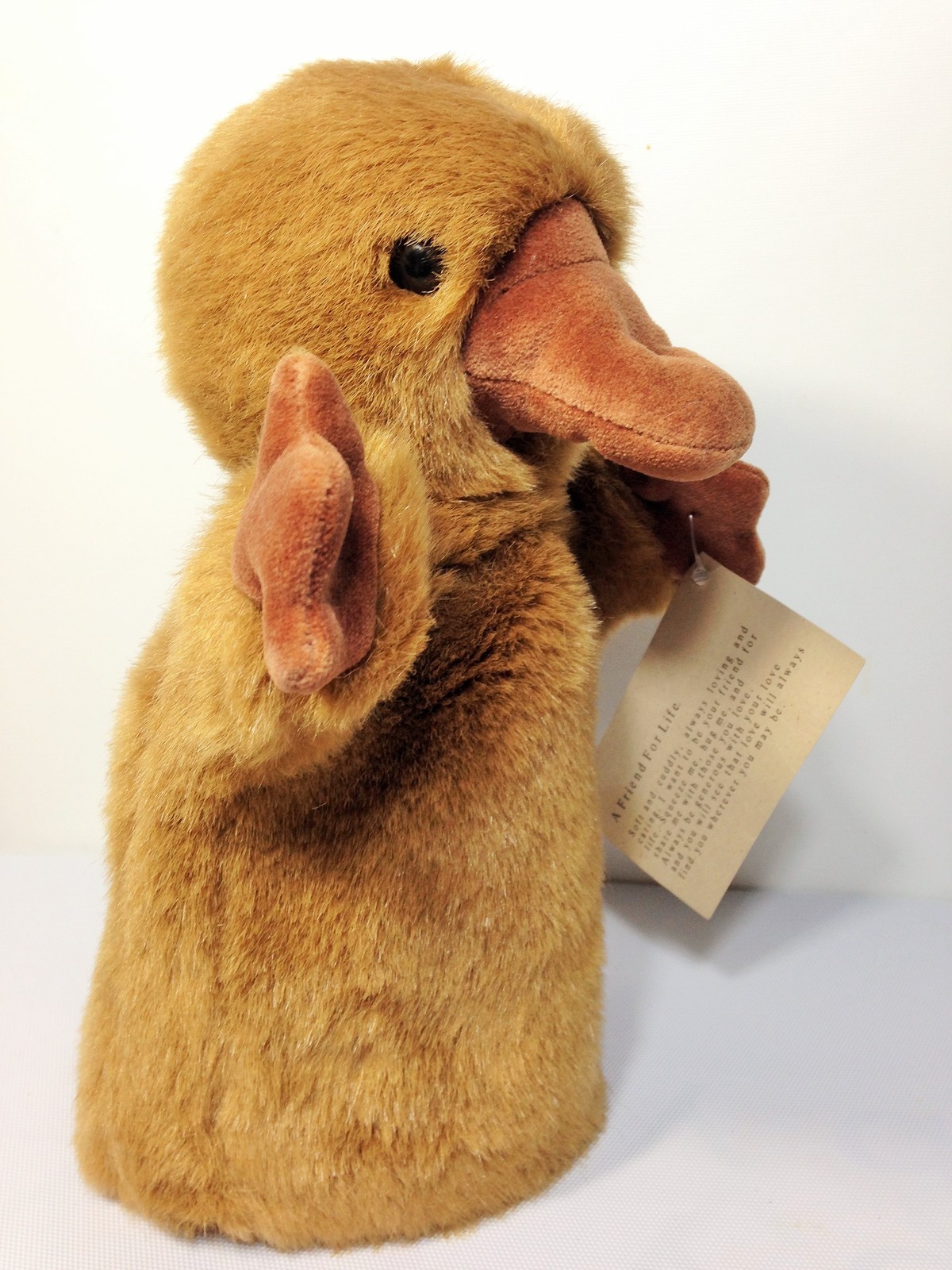 stuffed toy platypus