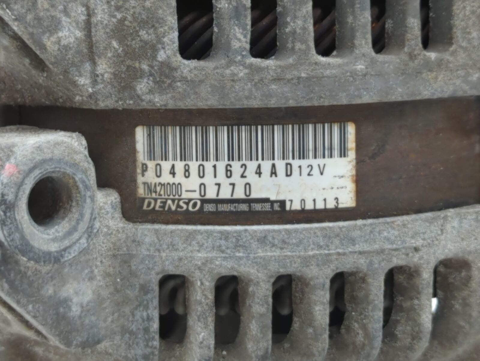 Dodge Caravan Alternator Generator Charging Assembly Engine Oem YAZO4