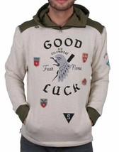 Staple Oatmeal Heather Delta Airforce Good Luck Hoodie NWT - $51.58