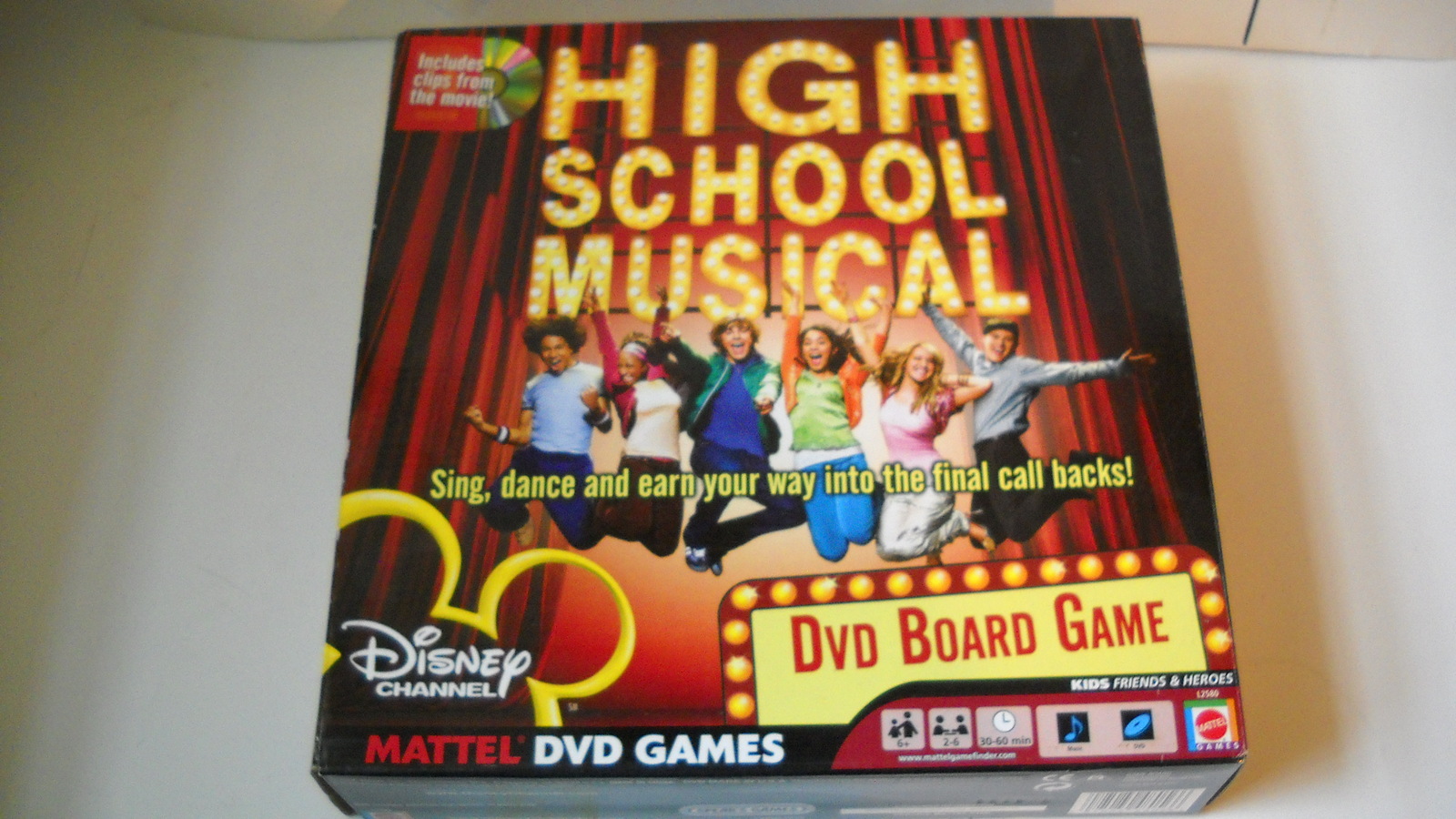 NEW DVD BOARD GAME HIGH SCHOOL MUSICAL - 1970-Now