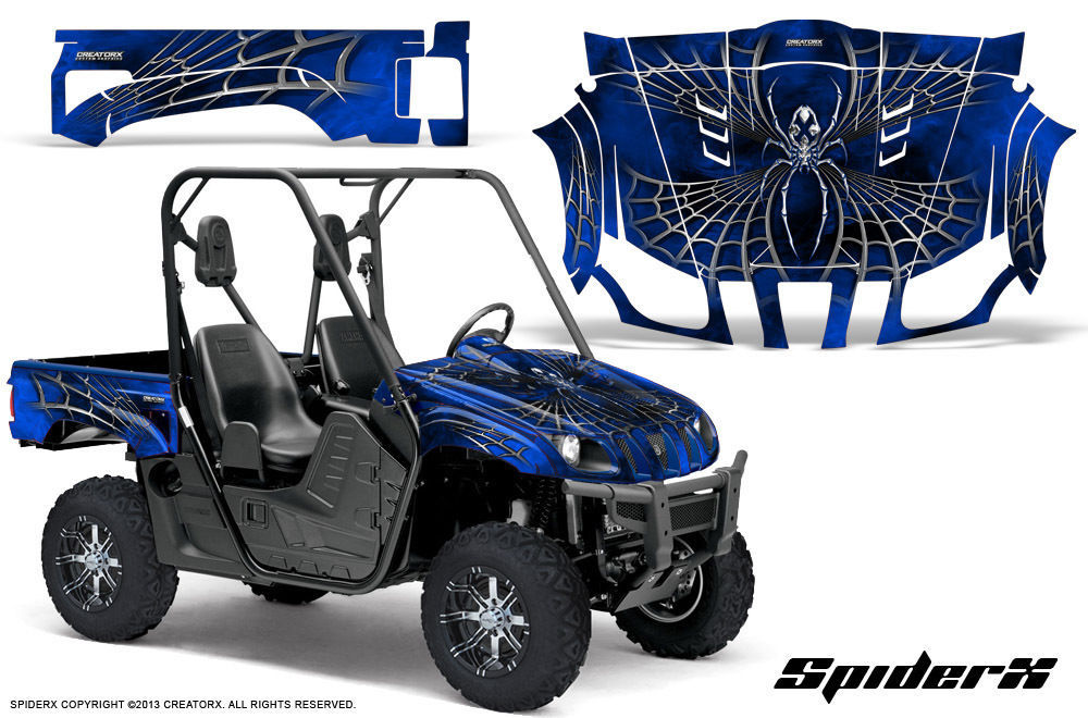 YAMAHA RHINO 450/600/700 UTV GRAPHICS KIT DECALS STICKERS CREATORX SXBL