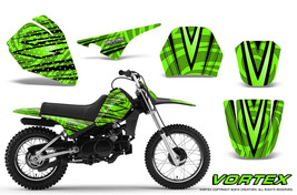 Yamaha Pw80 Graphics Kit Creatorx Decals Stickers Vortex Bg - $108.85