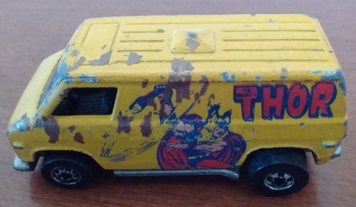 hot wheels thor van