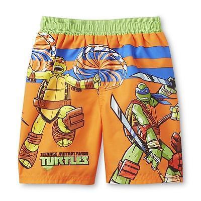 Teenage Mutant Ninja Turtles Toddler Boys Rashguard Swim Shirt 2 Choices NWT