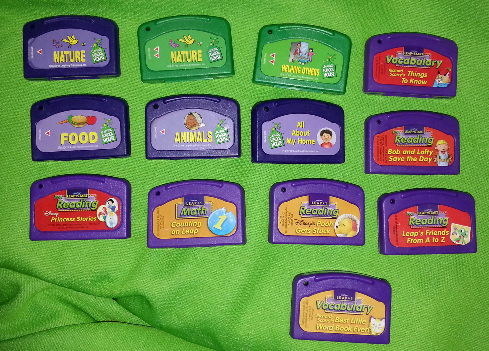 Leap Frog Leap Pad Cartridges Game Cartridges & Game Books