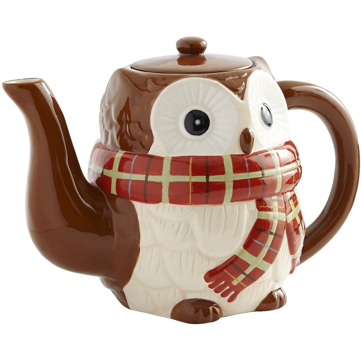 Pier 1 Chilly Billy Owl Teapot Kettle Retired Exclusive Teapots