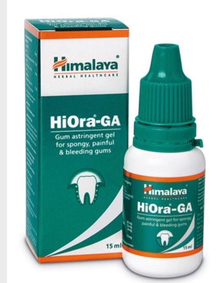 Himalaya Hiora Ga Gum Astringent Gel For Spongy Painful & Bleeding Gums
