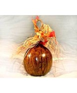 Dark Brown Decorative Thanksgiving Gourd - $8.00