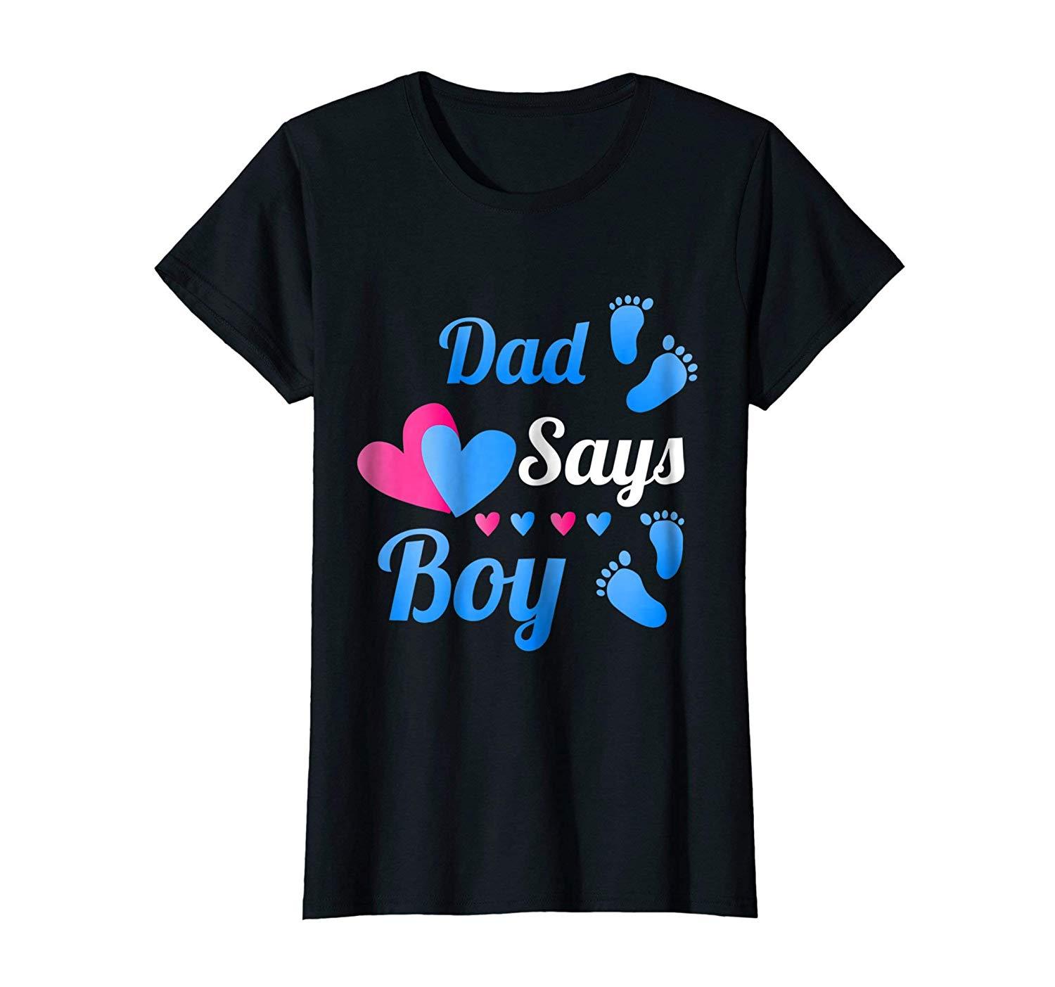 Funny Shirt - Gender Reveal | Dad Daddy Says and similar items