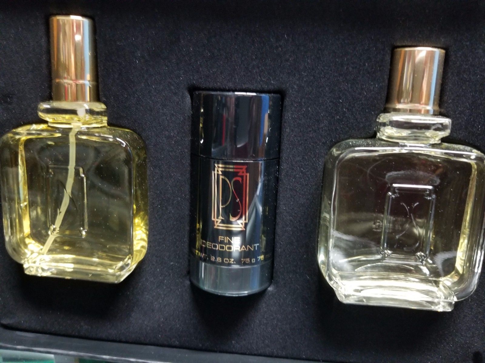 PS Cologne by Paul Sebastian 3 Piece Gift Set Men SPRAY AFTERSHAVE