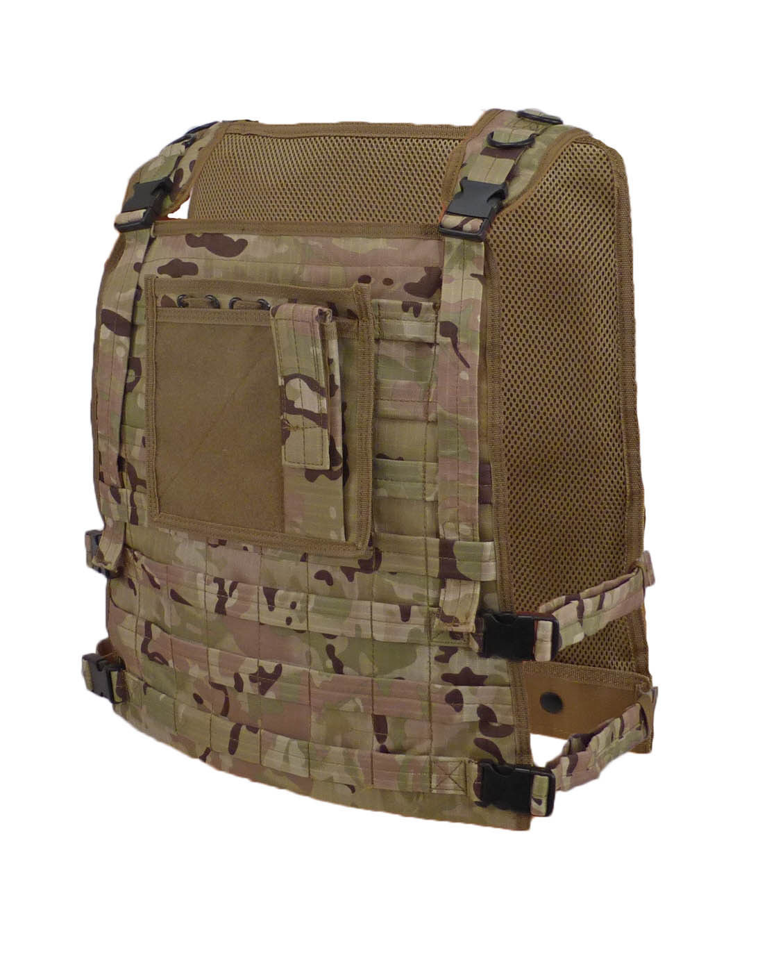 AR500 Steel Body Armor Wildcat Carrier Vest + Level III Plates Multicam