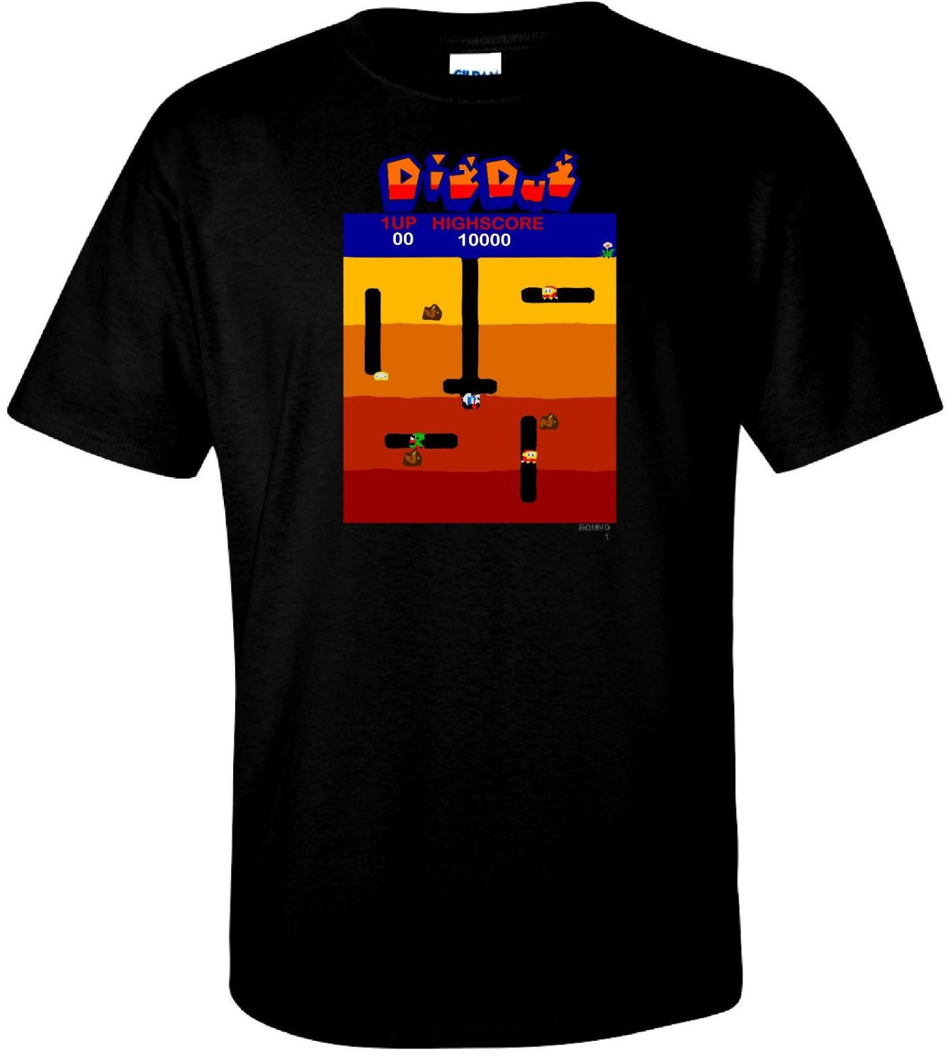 dig dug shirt