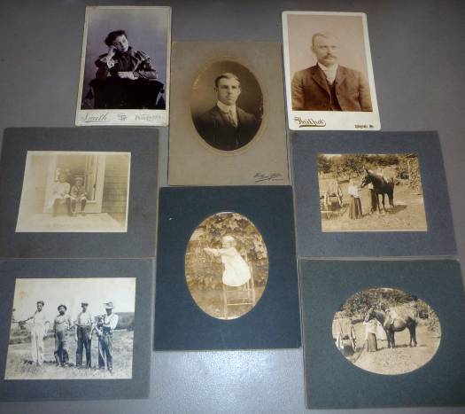 Primary image for Thurston Family (8) Cabinet Photos - Springvale, Maine & Dover NH