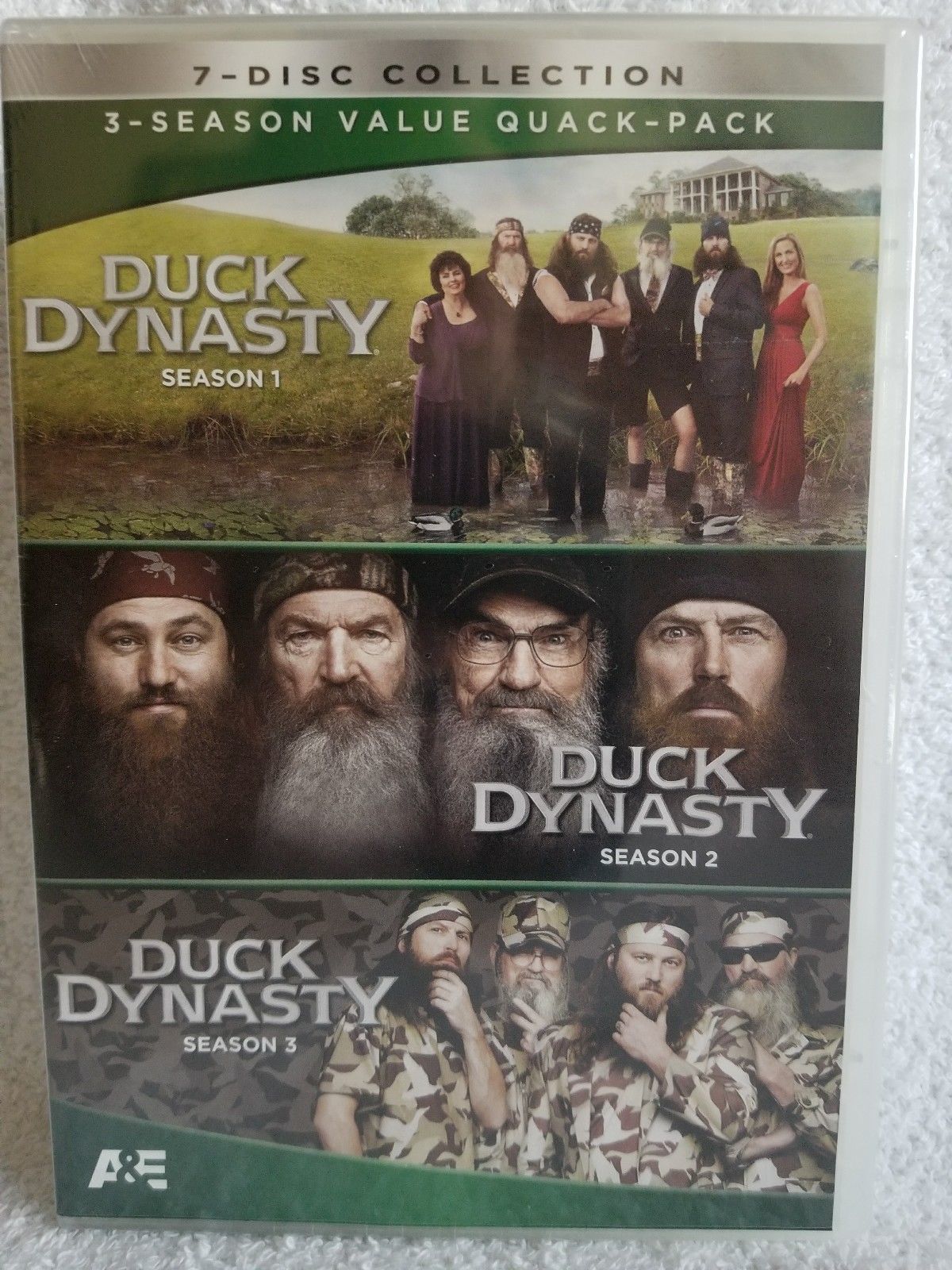 Duck Dynasty 1 2 3 Season Seasons Value Quack Pack (DVD, 2006, 7-Disc ...