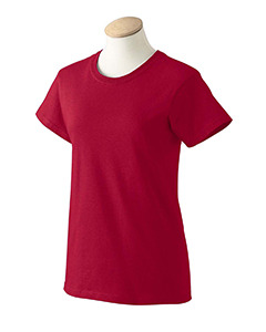 Cardinal Red L  2000LG Gildan Women ultra cotton T-shirt