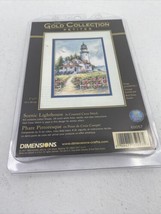 Dimensions Gold Petite Scenic Lighthouse # 65057 Counted Cross Stitch Ki... - $12.19