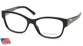 New Bvlgari 4074-B 501 Black Eyeglasses Frame 53-16-135mm B40mm Italy - $122.49