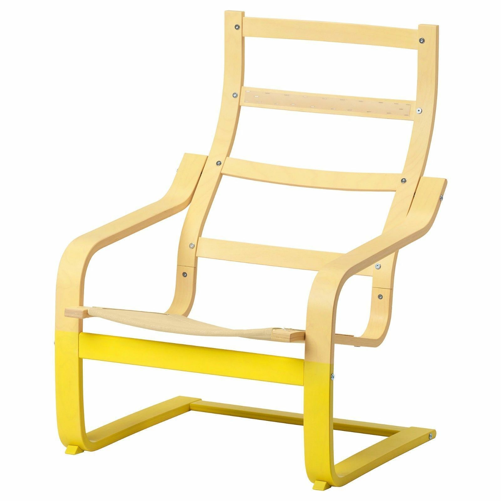 IKEA POANG Armchair Frame, Yellow, 803.833.30 - NEW IN BOX - Chairs