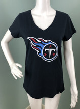 NWOT Women's '47 S/S Navy Blue Football NFL Tennessee Titans V-Neck Tee Medium - $18.80