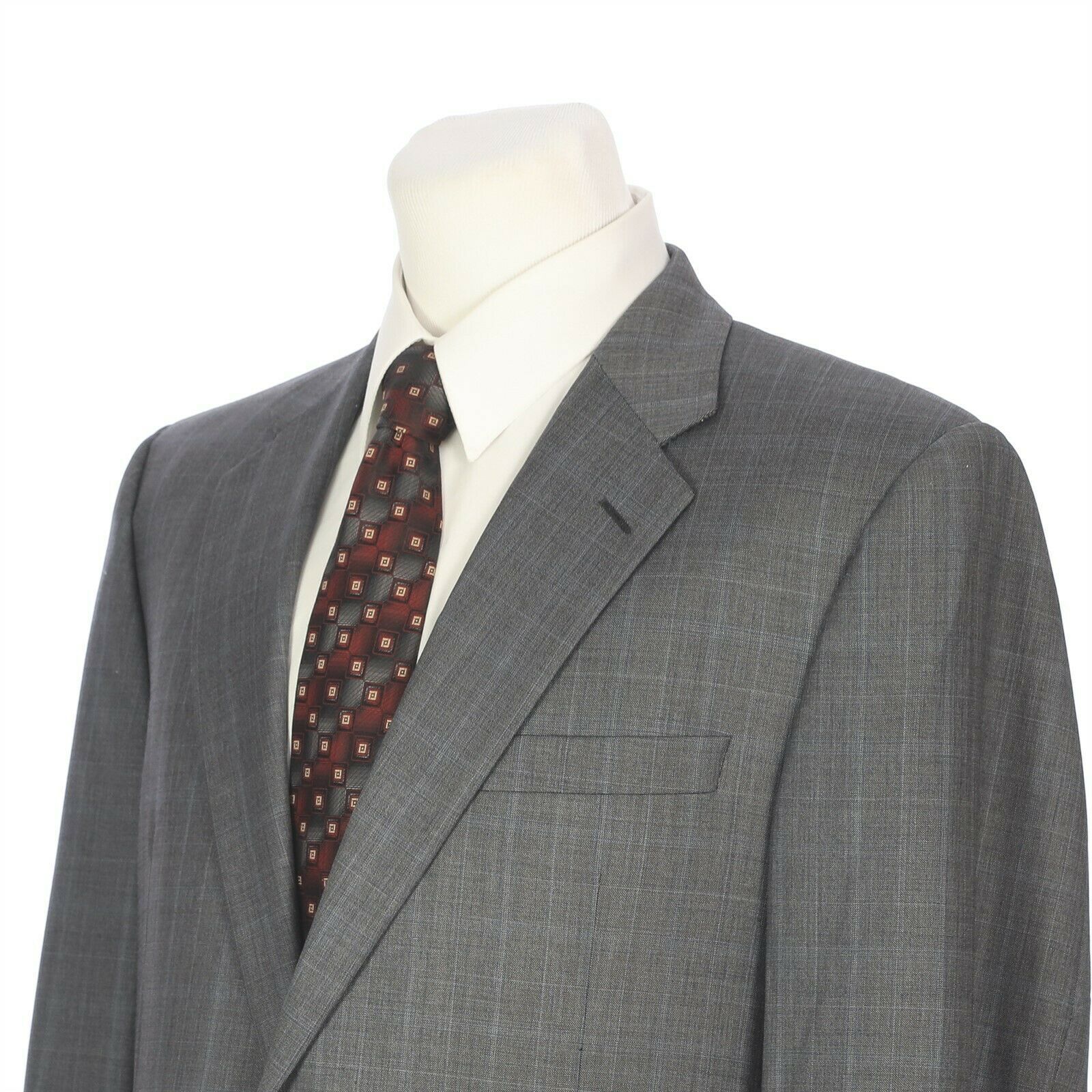 Hickey Freeman Gray Check Wool 2-Button and 50 similar items Hickey Freeman Gray Check Wool 2-Button and 50 similar items