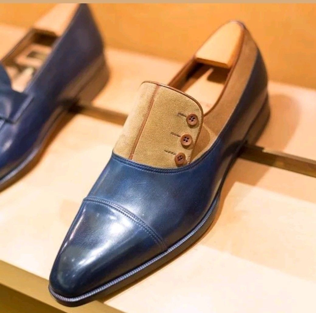 beige color dress shoes