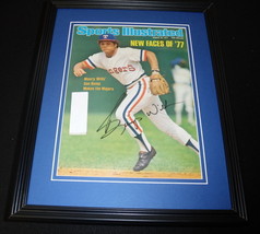 Bump Wills Signed Framed 1977 Sports Illustrated Magazine Cover Rangers image 1